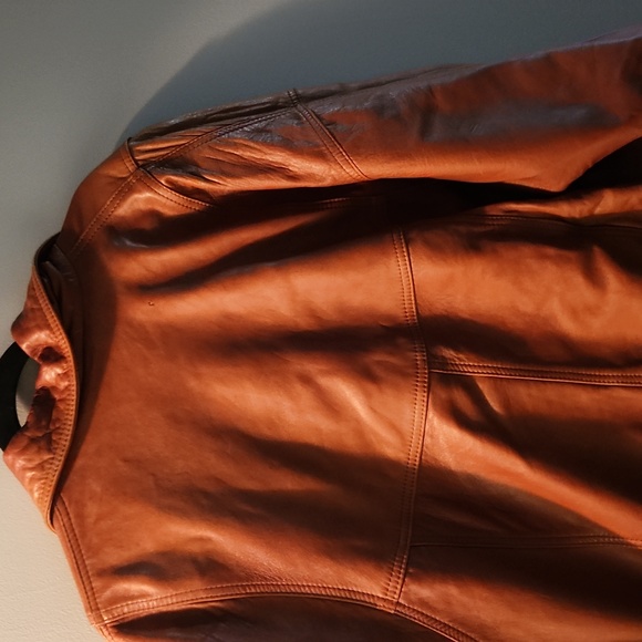 Vintage leather jacket - Picture 3 of 6